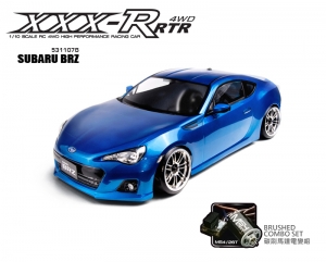 XXX-R RTR 1:10 Scale RC 4WD Racing Car (2.4G) SUBARU BRZ (blue)