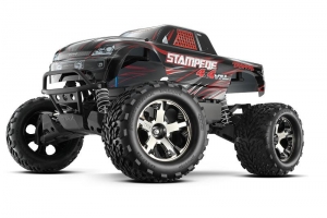 Stampede 4x4 VXL Brushless 1:10 RTR Fast Charger TSM Black
