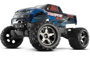 Stampede 4x4 VXL Brushless 1:10 RTR Fast Charger TSM Blue