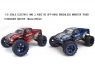Радиоуправляемый монстр Remo Hobby Dinosaurs Master Brushless UPGRADE (синий) 4WD 2.4G 1/8 RTR
