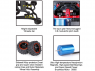 Радиоуправляемый монстр Remo Hobby Dinosaurs Master Brushless UPGRADE (синий) 4WD 2.4G 1/8 RTR