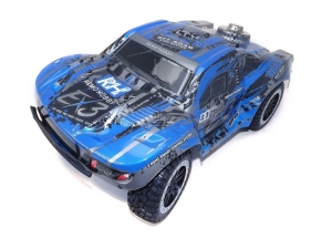 Радиоуправляемый шорт-корс Remo Hobby EX3 (синий) 4WD 2.4G 1/10 RTR