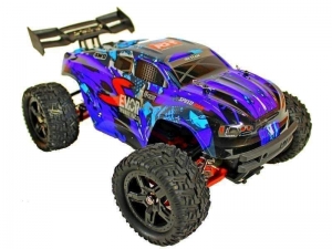 Радиоуправляемая трагги Remo Hobby S EVO-R UPGRADE (синяя) 4WD 2.4G 1/16 RTR
