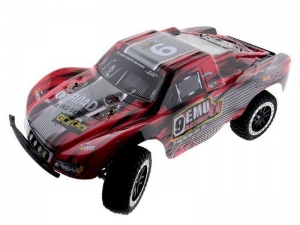Радиоуправляемый шорт-корс Remo Hobby 9EMU (красный) 4WD 2.4G 1/8 RTR