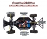 Радиоуправляемый шорт-корс Remo Hobby 9EMU (красный) 4WD 2.4G 1/8 RTR