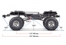 Радиоуправляемая машина для трофи TRAXXAS CHEVROLET K5 BLAZER 1:10 4WD (цвет синий) TRA92086-4-BL