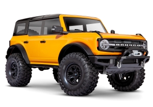 Радиоуправляемая модель машины для трофи TRAXXAS TRX-4 Ford Bronco 2021 1:10 RTR (цвет оранжевый)
