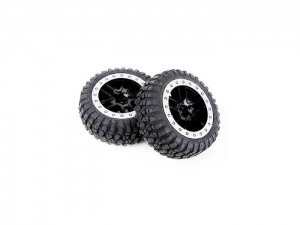 Колеса для Remo Hobby MMAX, EX3 1/10, серебристая вставка