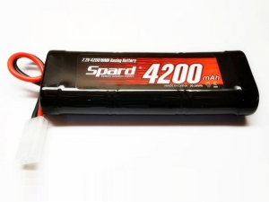 Аккумулятор Ni-Mh Spard 4200mAh, 7.2V, Tamiya