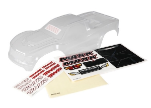 Body, Maxx® (clear, untrimmed, requires painting)/ window masks/ decal sheet