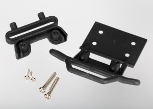 Bumper, front : bumper mount, front : 4x23mm RM (2): 3x10mm RST (2) (black)
