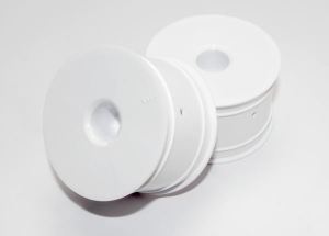 Wheels, dished 2.2' (white) (2)