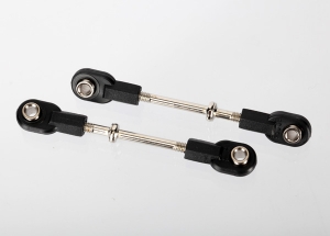 Turnbuckles, toe links, 44mm (58mm center to center) (front) (assembled with rod ends and hollow bal