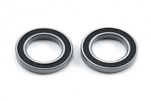 Ball bearing, black rubber sealed (15x24x5mm) (2)