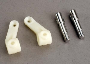 Steering blocks & steel wheel spindles (l&r)