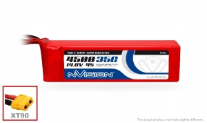 Аккумулятор nVision LiPo 4500mAh 4S 14.8V 35C (XT90 plug)
