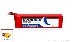 Аккумулятор nVision LiPo 3200mAh 3S 11.1V 35C (XT60 plug)