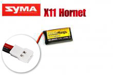 Аккумулятор LiPo 3,7В(1S) 380mAh 30C Soft Case Molex plug (for Syma X11)