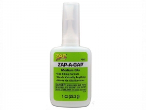 Клей ZAP цианокрилатный PT-02 СА+ средней вязкости, 28.3г