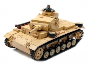 Р/У танк Heng Long 1/16 Panzerkampfwagen III (Германия) 2.4G RTR песочный