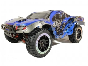 Радиоуправляемый шорт-корс Remo Hobby EX3 UPGRADE (синий) 4WD 2.4G 1/10 RTR