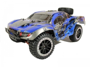 Радиоуправляемый шорт-корс Remo Hobby EX3 Brushless UPGRADE (синий) 4WD 2.4G 1/10 RTR