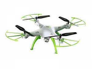 Р/У квадрокоптер Syma X5HW (белый) с FPV трансляцией Wi-Fi, барометр 2.4G RTF