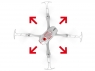 Р/У квадрокоптер Syma X22SW с FPV трансляцией Wi-Fi, 2.4G 6-AXIS  RTF