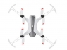 Радиоуправляемый квадрокоптер Syma W1PRO brushless с FPV по Wi-Fi, барометр, GPS, 6-AXIS, 2.4G RTF