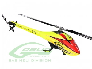 Goblin 380 Yellow/Orange (with 380mm Black line main blades)