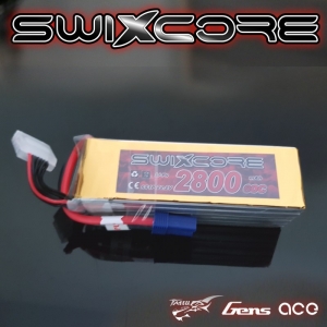 SWIXCORE - 2800 mAh 6S 22.2V 60C Lipo Pack