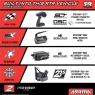 Радиоуправляемая модель монстра ARRMA VORTEKS 223S DSC 1:10 4WD 3S STADIUM TRUCK Brushless RTR (цвет бирюзовый)