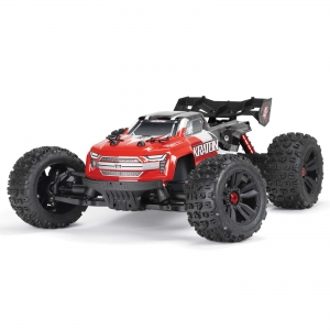 Радиоуправляемая модель монстра ARRMA Kraton V2 BLX 1:10 4WD 4S Brushless RTR (цвет красный)