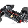 Радиоуправляемая модель монстра ARRMA Outcast V2 BLX 1:10 4WD 4S Brushless RTR (цвет оружейного металла)