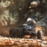 Радиоуправляемая модель монстра ARRMA Outcast V2 BLX 1:10 4WD 4S Brushless RTR (цвет оружейного металла)