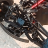 Радиоуправляемая модель монстра ARRMA KRATON V6 BLX 1:8 4WD 6S Brushless RTR (цвет синий с оранжевым)