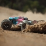 Радиоуправляемая модель монстра ARRMA KRATON V6 BLX 1:8 4WD 6S Brushless RTR (цвет синий с розовым)