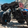 Радиоуправляемая модель монстра ARRMA KRATON V6 BLX 1:8 4WD 6S Brushless RTR (цвет синий с красным)
