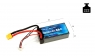 Аккумулятор LiPo B&C - 7.6v (HV) 5000мАч 120C Bullet 4мм + XT60, Short pack, Hardcase