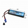 Аккумулятор LiPo B&C - 11.1v 5000мАч 90C (3S, Softcase, разъём EC5)