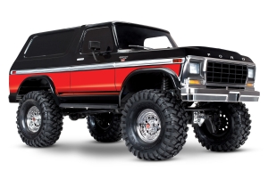 Радиоуправляемая модель для троффи Traxxas Ford Bronco 1979 RANGER XLT 1:10 4WD (цвет красный)