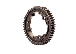 Spur gear, 50-tooth, steel (wide-face, 1.0 metric pitch)