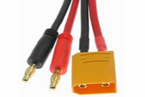 Кабель для зарядки Banana - XT90, 12AWG, 30CM