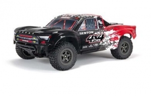 Радиоуправляемый шорт-корс ARRMA 1/10 SENTON 4X4 V3 3S BLX Brushless Short Course Truck RTR (красный)