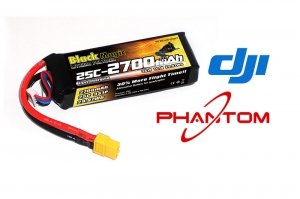 Black Magic Li-pol 11.1V 2700mAh, 25C, 3s1p, XT60 для Phantom