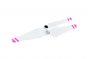 DJI Пропеллеры 9450 белые, розовые полосы (метал.хаб)