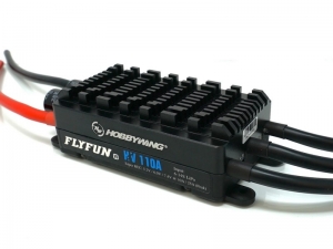 Бесколлекторный регулятор Hobbywing FLYFUN-110A-HV-SBEC-V5 (110A-140A, самолет)