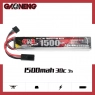 Аккумулятор GNB 1500MAH 3S1P 11.1V 30С/60C Mini Tamiya Soft Case (для страйкбола)