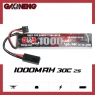 Аккумулятор GNB 1000MAH 2S1P 7.4V 30С/60C MiniTamiya Soft Case (для страйкбола)