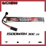 Аккумулятор GNB 1500MAH 2S1P 7.4V 30С/60C Mini Tamiya Soft Case (для страйкбола)